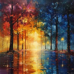 Melodía De Meditación De La Lluvia: Armónicos Serenos - Meditaciones con arpa