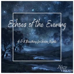 Echoes of the Evening: 4-7-8 Breathing for Serene Nights - Hazy Visions