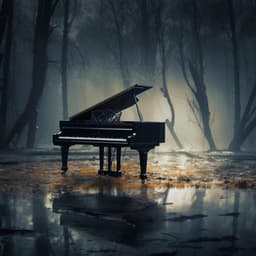 Enchanted Melodies: Piano Music Delights - Piano and Rain