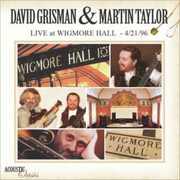 Live at Wigmore Hall - David Grisman