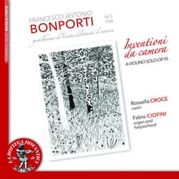 Francesco Antonio Bonporti: 10 Inventions, Op. 10 - Francesco Antonio Bonporti