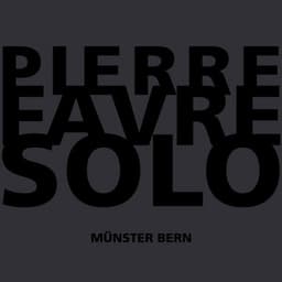 Pierre Favre Solo - Pierre Favre