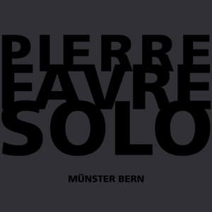 Pierre Favre Solo - Pierre Favre