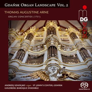 Arne: Organ Concertos - Thomas Arne