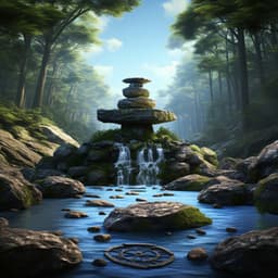 Cascading Music: River's Relaxing Flow - The Flow Atmosphere