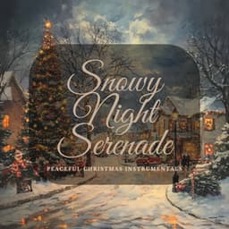Snowy Night Serenade: Peaceful Christmas Instrumentals - Christmas Jazz Holiday Music