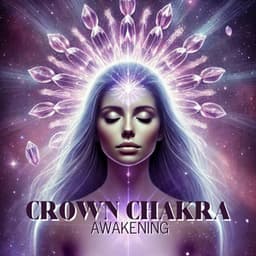 Crown Chakra Awakening: Cosmic Vibration Essence, Violet Energy Flow - Chakra Healing Music Academy