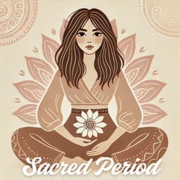 Sacred Period: Womanhood Meditation, Menstrual Cycle Awareness, Period Cramps Relief - Lisa Enney