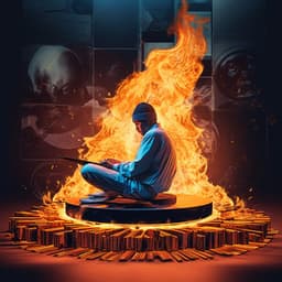 Fire Relaxation: Binaural Soothing Waves - Solfeggio Impulse