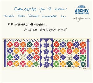 Torelli / Mossi / Valentini / Locatelli / Leo: Concertos for 4 violins - Musica Antiqua Köln