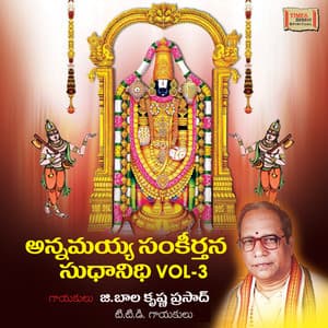 Annamayya Sankeerthana Sudhanidhi, Vol. 3 - G Balakrishna Prasad