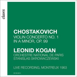 Shostakovich: Violin Concerto No. 1 in A Minor, Op. 99 - Leonid Kogan