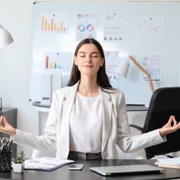 Piano Work Bliss: Rain's Office Meditation - Piano and Rain