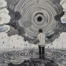 Umherirrender Regenschatten - Ruhige Entspannende Atmosphäre