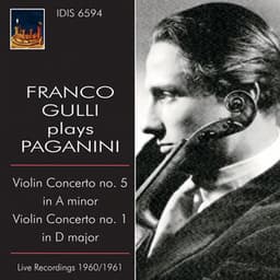 Franco Gulli Plays Paganini - Niccolò Paganini
