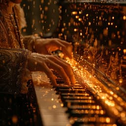 Glitzernde Flüssigkeit: Prächtige Kaskade von Diamanttropfen - Regen Sounds