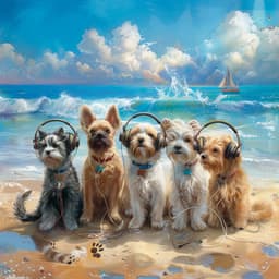 Ocean Comfort: Pets Soothing Tunes - Waves in Regression