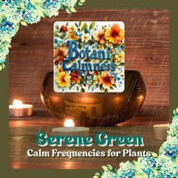 Serene Green: Calm Frequencies for Plants - BotaniCalmness
