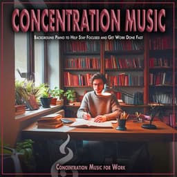 Concentration Music: Background Piano to Help Stay Focused and Get Work Done Fast - Concentration Music for Work