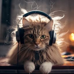 Thunder Purr: Feline Ambient Echoes - Stardust Vibes