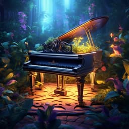 Piano Music: Dreamy Nightscapes - Rainy Sleepy Piano