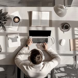 Focus Enhancing Tunes: Chill Music for Work - Shower Sounds