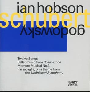 Ian Hobson Plays Schubert - Leopold Godowsky