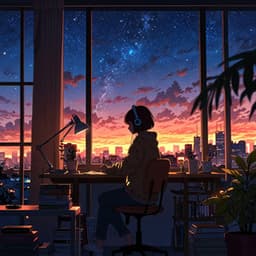 Midnight LoFi Sessions: Dreamy Beats for Late Hours - Study Music & Sounds