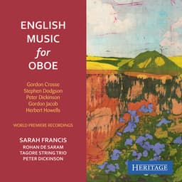 English Music for Oboe - Tagore String Trio
