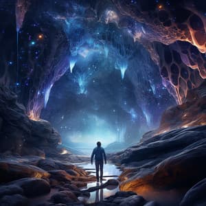 Stargazing and Crackling Flames: Gentle Binaural Music for Restful Relaxation - Calming Beats