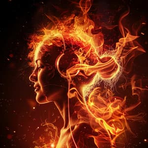 Fire Dance: Rhythmic Blaze - ASMR Studying Sounds