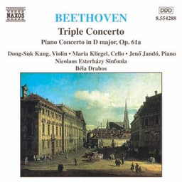 Beethoven: Triple Concerto, Op. 56 / Piano Concerto In D Major, Op. 61a - Maria Kliegel