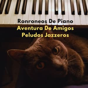 Ronroneos De Piano: Aventura De Amigos Peludos Jazzeros - Relajante Café Matutino Jazz
