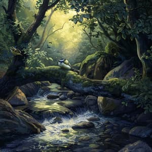 Creek's Sleep Chorus: Nature and Birds in Binaural Harmony - 78 72 Hz - The Sleep Crew