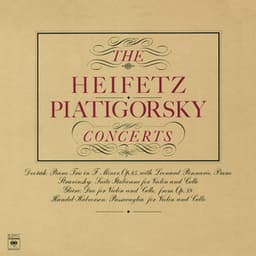 The Heifetz Piatigorsky Concerts - Jascha Heifetz