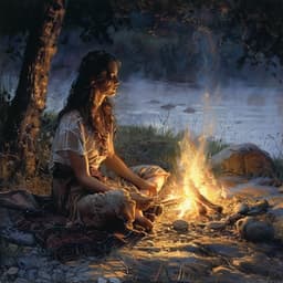 Relajación Del Fuego: Melodía De Brisas Tranquilas - Lista de reproducción de música relajante