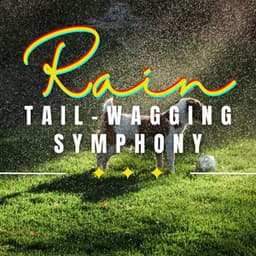 Rain's Canine Serenade: Tranquil Rainfall - Nature and Rain