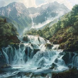 Meditación De Cascada Tranquila: Aguas Serenas Para La Concentración - Meditaciones con arpa