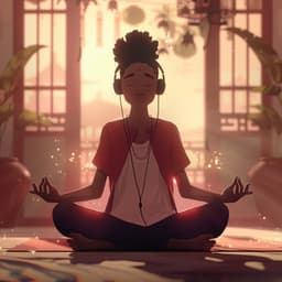 Meditation Harmony: Serene Melody Echoes - Meditation and Stress Relief Therapy