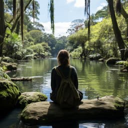 Enfoque Del Arroyo: Cadencia Binaural Del Río - Concentración de ritmos binaurales