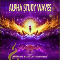 Alpha Study Waves: Deep Focus Alpha Waves for Learning, Better Memory, Reading and Studying - Study Alpha Waves