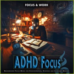 ADHD Focus: Background Focus Music for Concentration, Studying and Increased Memory - Focus & Work