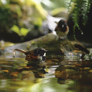 Nature's Binaural Beat: Creek Birds for Tranquil Moments - Beats Binaural