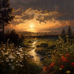 Escape Pacífico A Orillas Del Río: Meditaciones Tranquilas En La Naturaleza - Sonidos de agua Ruido blanco natural