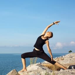 Tranquil Yoga Tides: Gentle Ocean with Meditation Music - Yoga Music Playlist