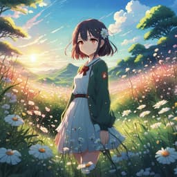Floating Sakura Dreams: Chill Anime Lo-Fi for Study Sessions - Lofi Hip-Hop Beats