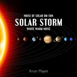 Noise of Solar Om Sun: Solar Storm White Warm Noise, Get Focused, Study Better, Sleep Well, Memory, Concentration, 1 Hour, Sounds of Space - Arun Mayer