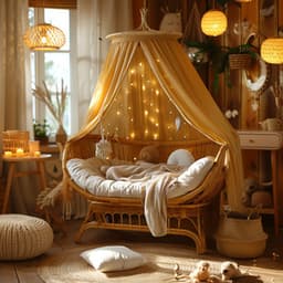 Canción De Cuna Para Bebés: Ecos Celestiales - Música para dormir con ruido blanco