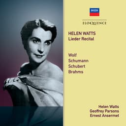 Helen Watts – Lieder Recital - Orchestre de la Suisse Romande