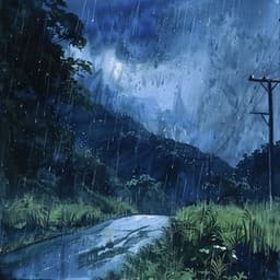 Tormentas Serenas: Meditación Con Lluvia Y Truenos Relajantes - Nosotros la meditación